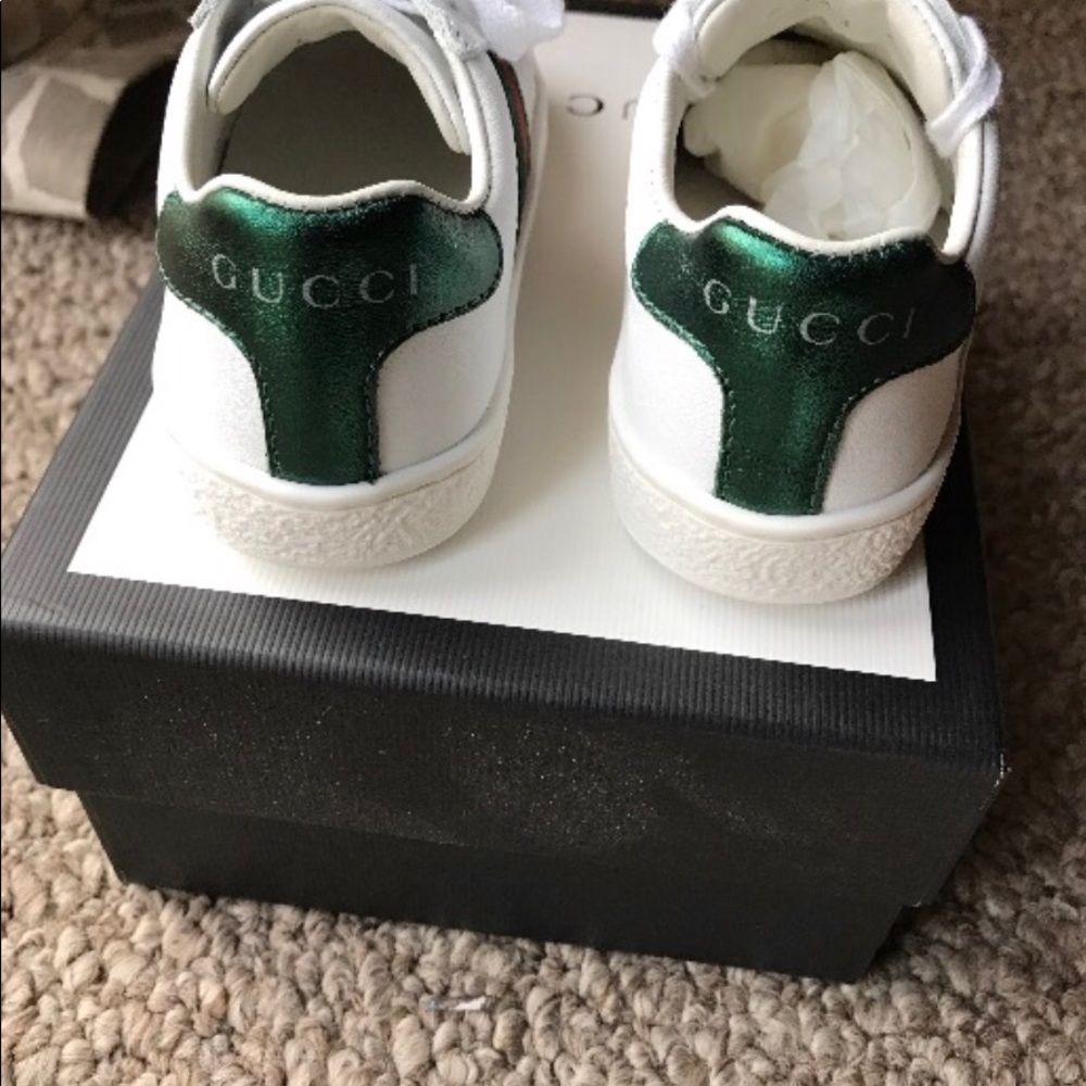 Gucci Toddler Leather Low-top shoes - Picture 7 of 8